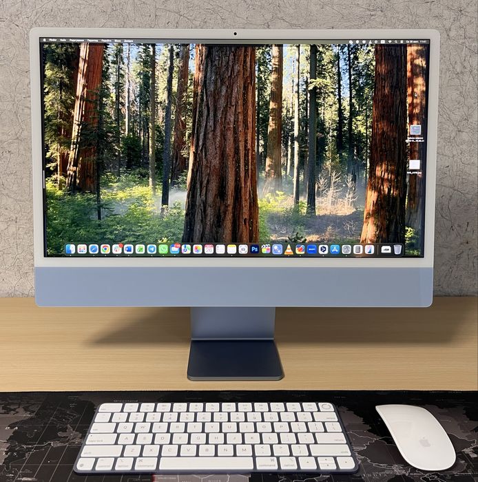 Apple iMac 24" M1 | 16 GB RAM | 1tb SSD | blue | Ідеальний стан