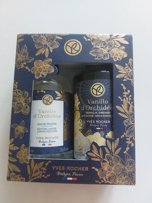 Yves Rocher Vanille d'Orchidèe zestaw NOWY