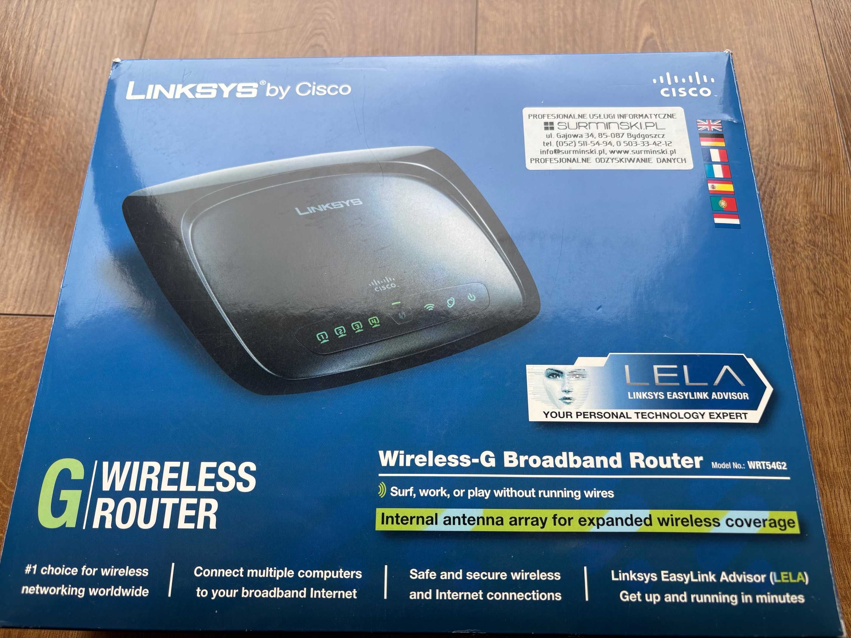 Router Linksys WRT54G2 ruter