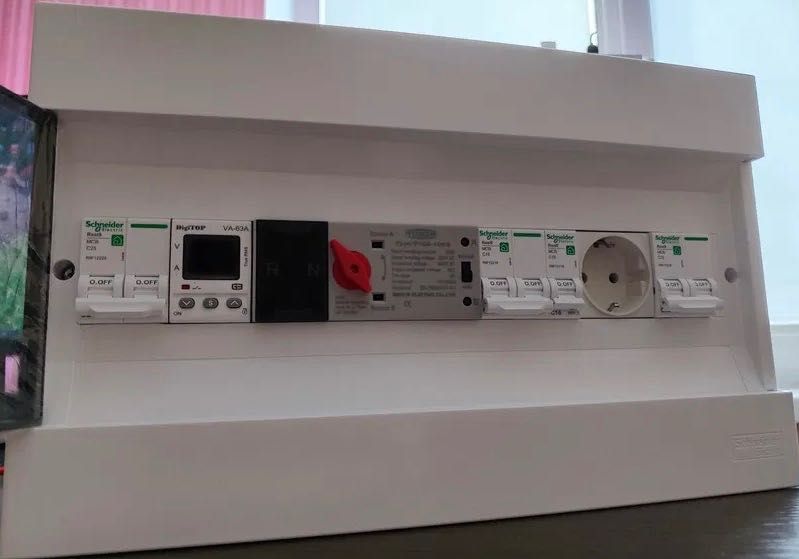 Щит АВР ДБЖ резервный ввод Bluetti, EcoFlow, Jackery захист инвертора