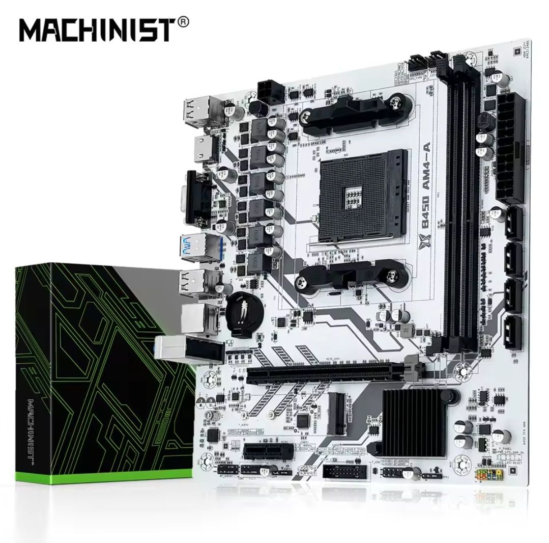 Machinist B450 поддерживает новые Ryzen 5 5500 / 5600