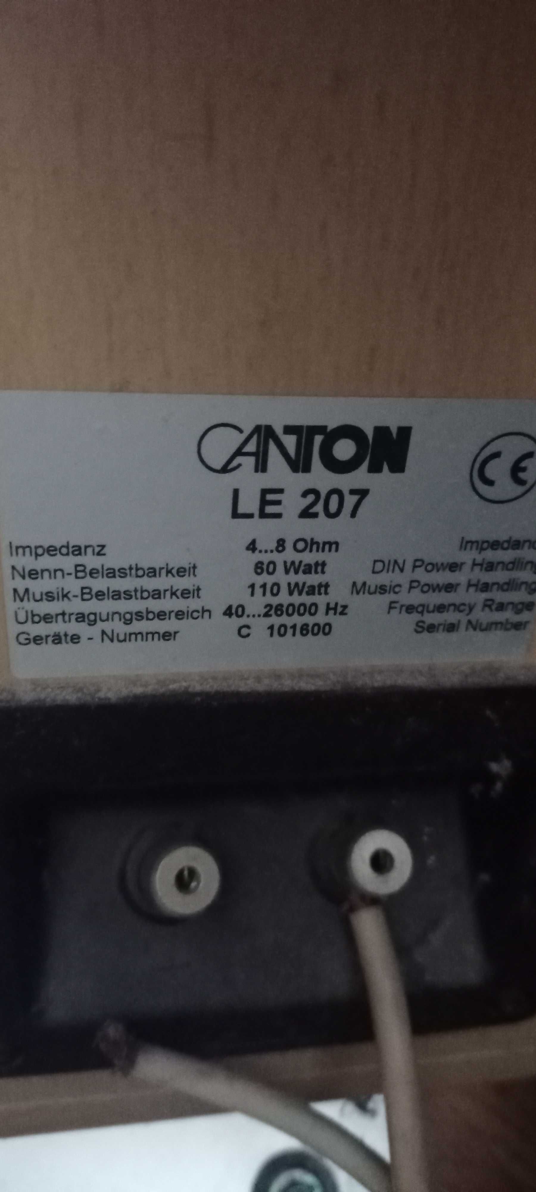 Canton LE 207  комплект акустики 5.1 +AV ресивер TEAC AG-5D