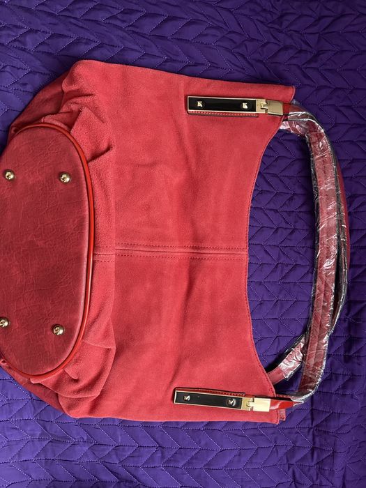 Замшева сумка, стиль 2000s