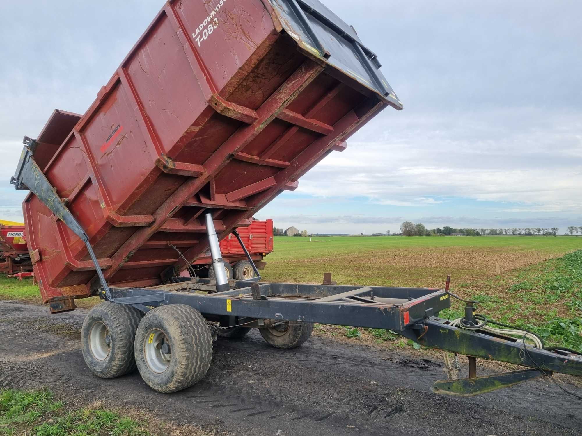 Przyczepa wywrotka tandem 10 ton Czarnabialostocka pronar warfama