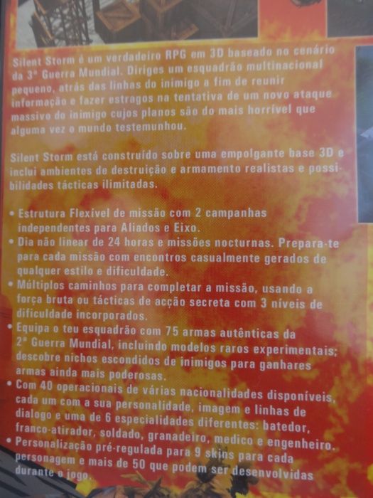Jogo Pc "Silent Storm"