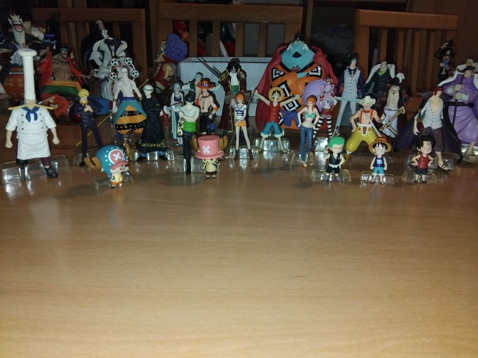 Coleção de bonecos  one piece completa
