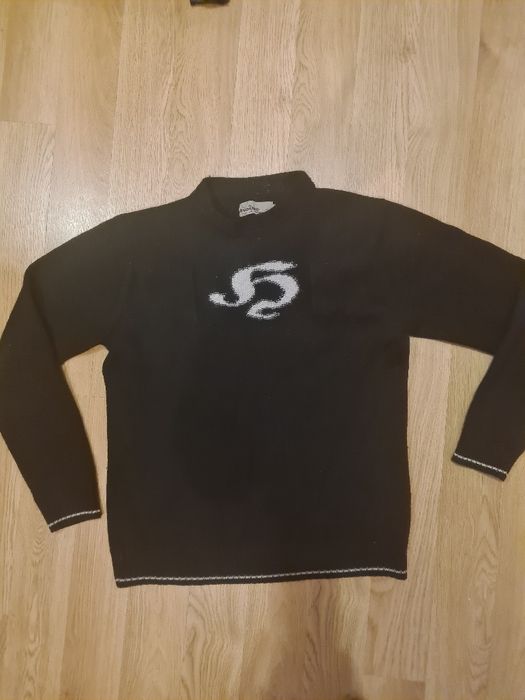Sweter męski czarny