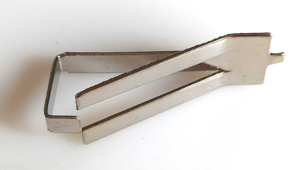 Скрепка Фіксатор скла для нагрівального столу