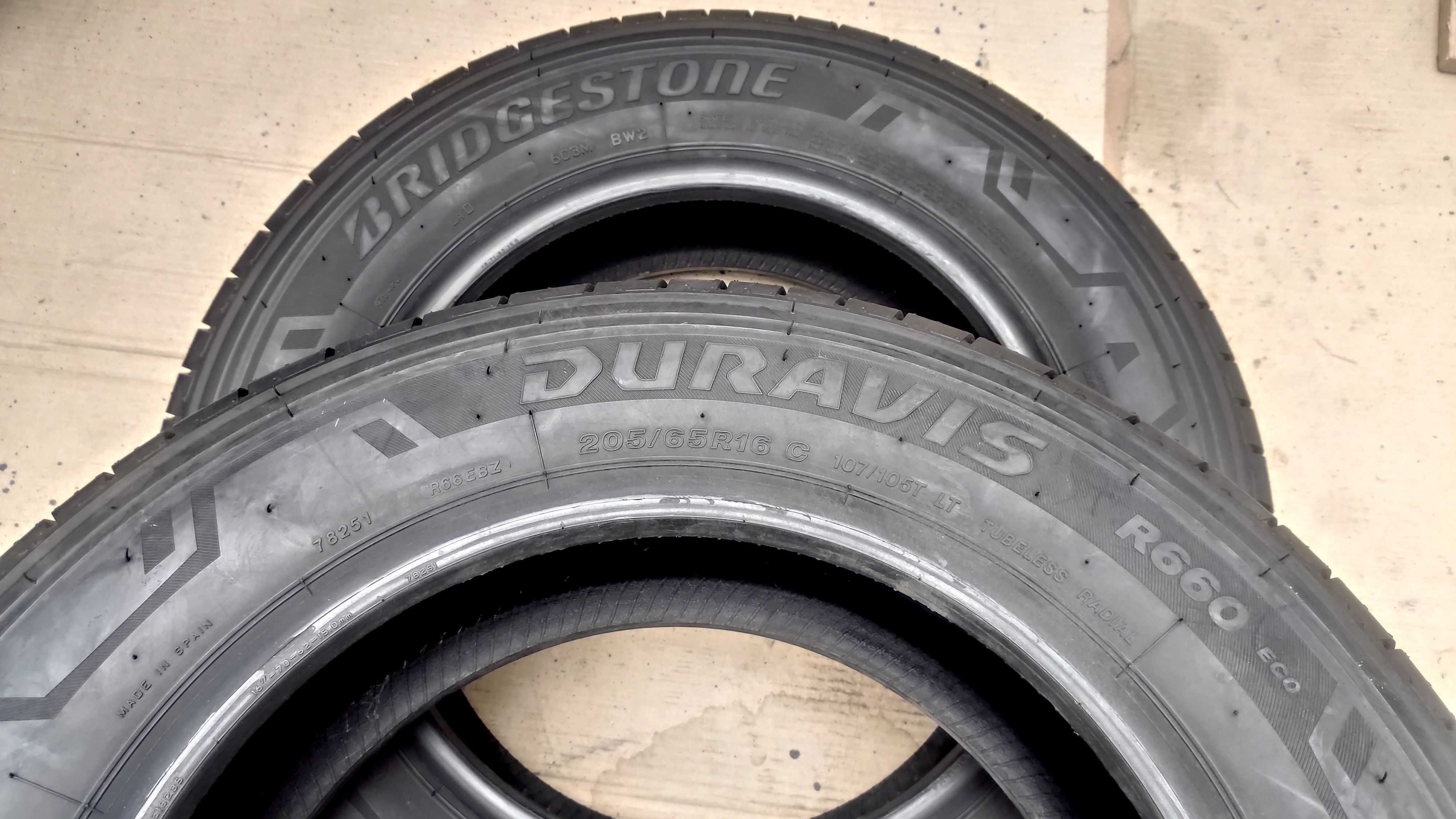 шини 205/65R16C Bridgestone R 660. Eco. Нові.