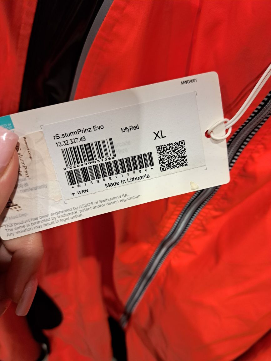 Kurtka kolarska ASSOS  EVO – rozmiar XL- nowa