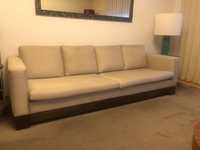 Sofa sala cor cinza