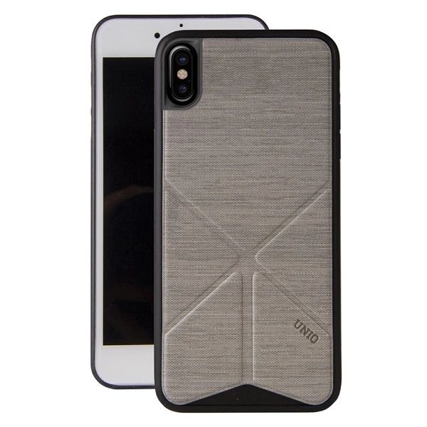 Etui Uniq Transforma Z Stojakiem Do Iphone X Xs Szare