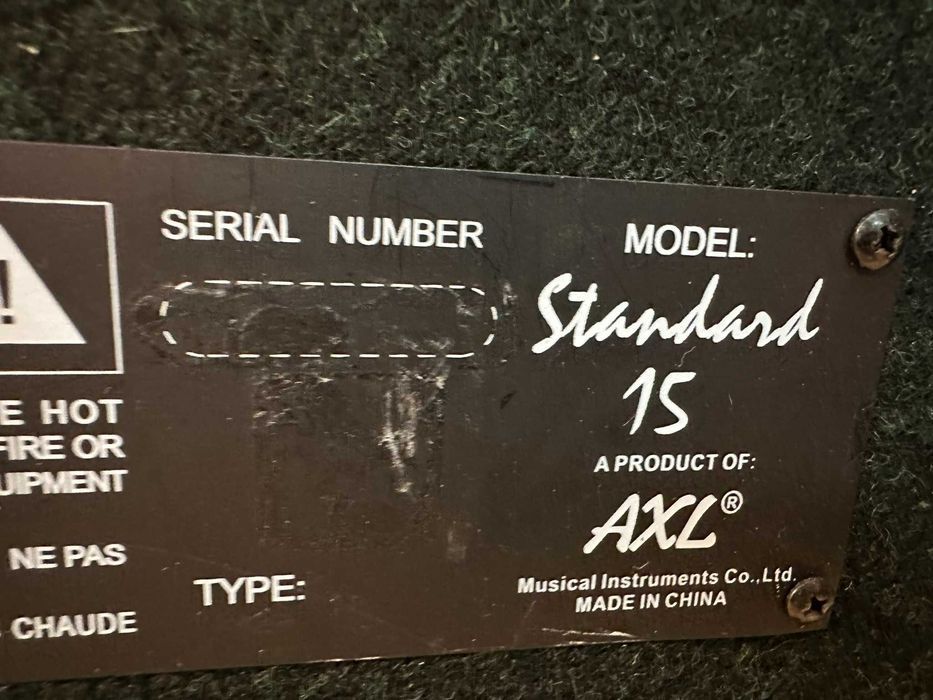 Wzmacniacz gitarowy Johnson STANDARD 15