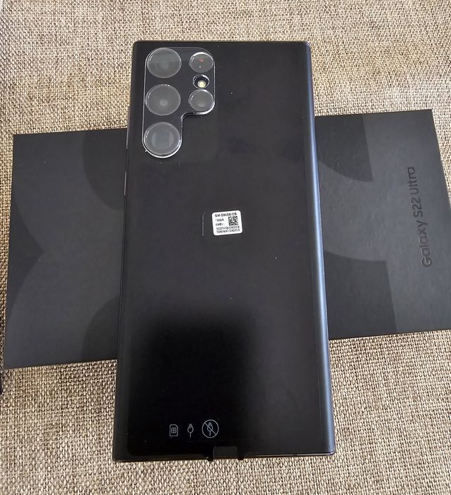Super stan Samsung Galaxy s22 ultra czarny jak nowy