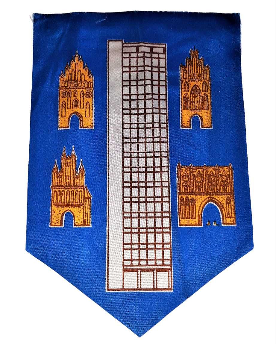 Proporczyk Neubrandenburg Miasto Czterech Bram herb Niemcy