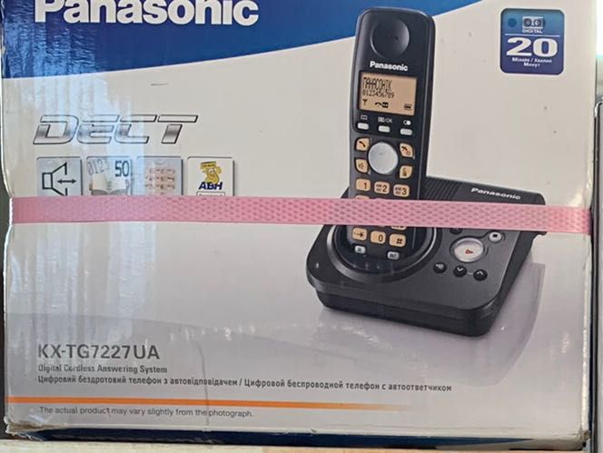 Телефон Panasonic KX-TG7227 UA в хорошем состоянии с автоответчиком