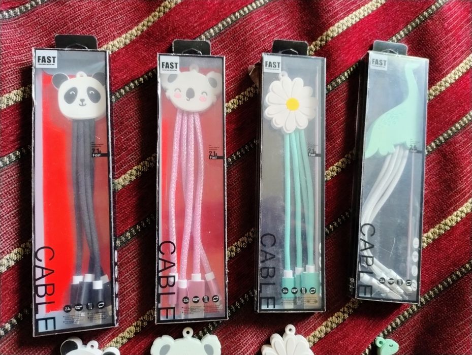 Кабель USB для бистрої зарядки 3 в1