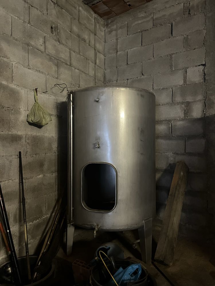 Pipa inox usada bom estado