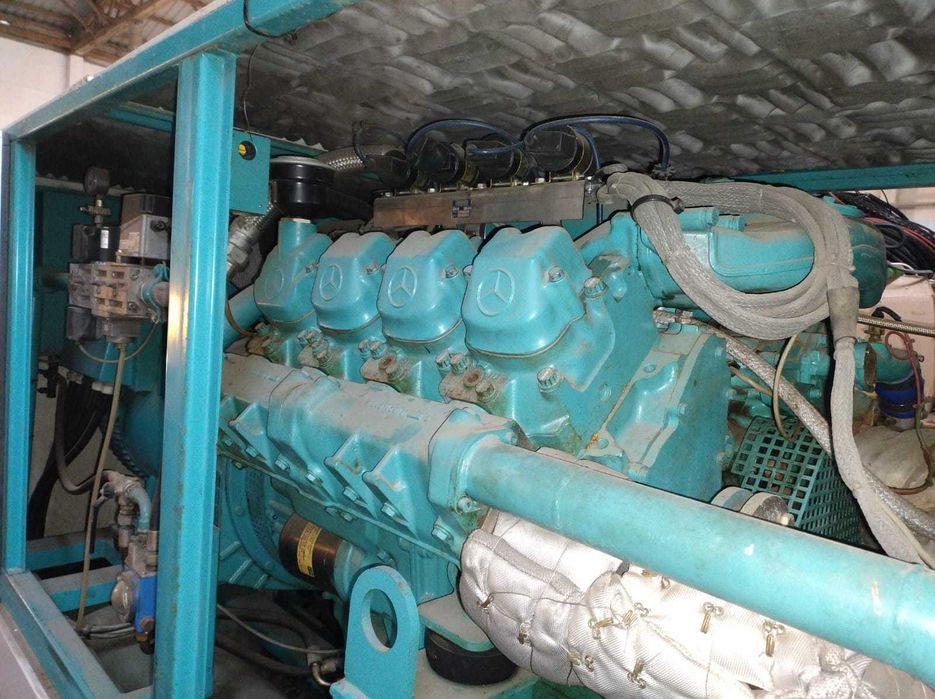 Agregat kogeneracyjny z silnikiem Mercedes Typ G 8 V 183 A 160kW
