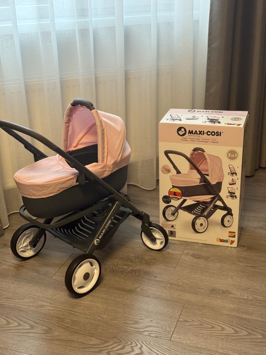 Каляска для ляльки 3в1 Smoby Maxi-Cosi Quinny.