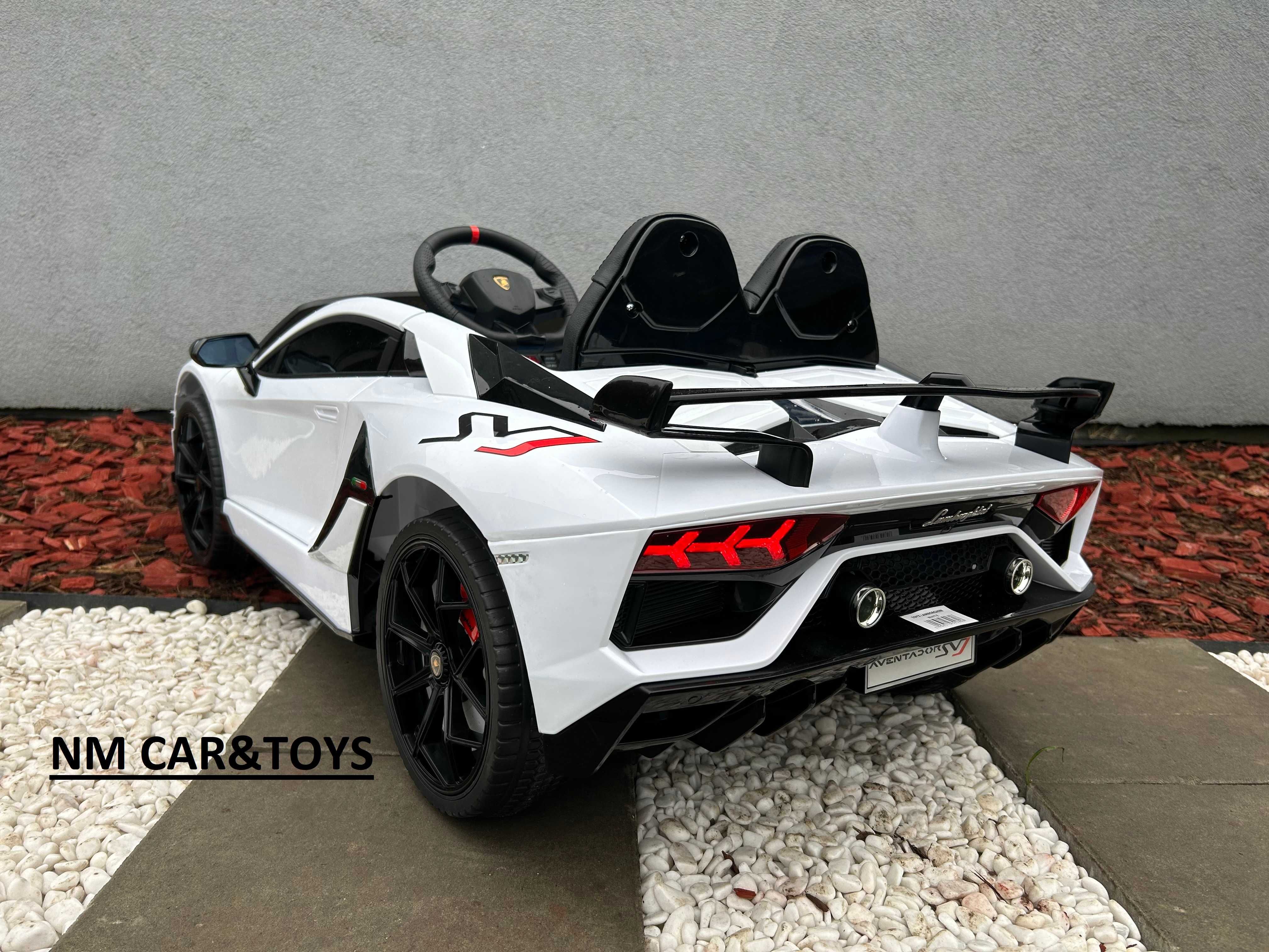 Auto na akumulator LAMBORGHINI Aventador SVJ Autko Pojazd Samochód