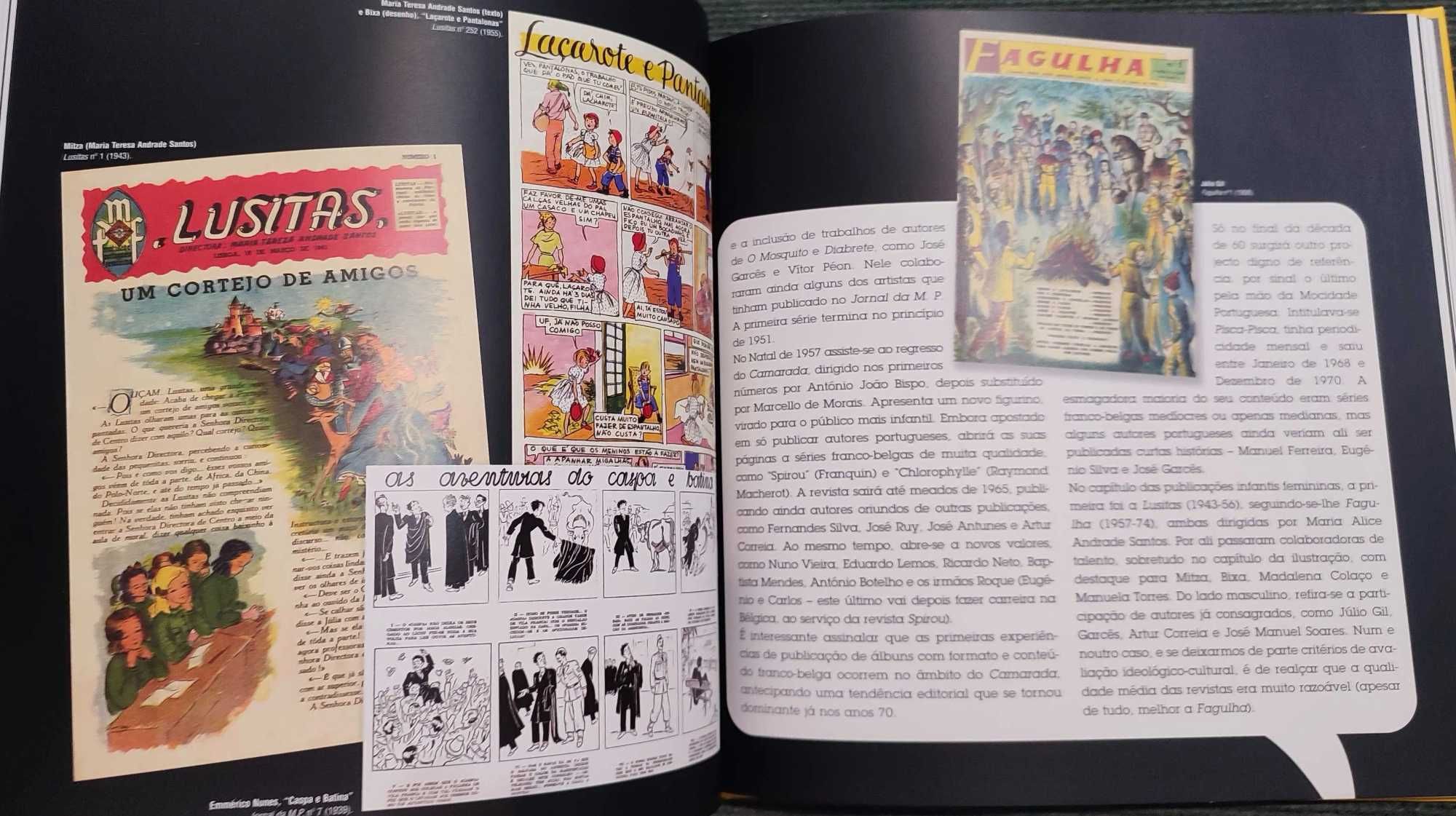 Livro completo "Roteiro Breve da Banda Desenhada em Portugal" - Novo