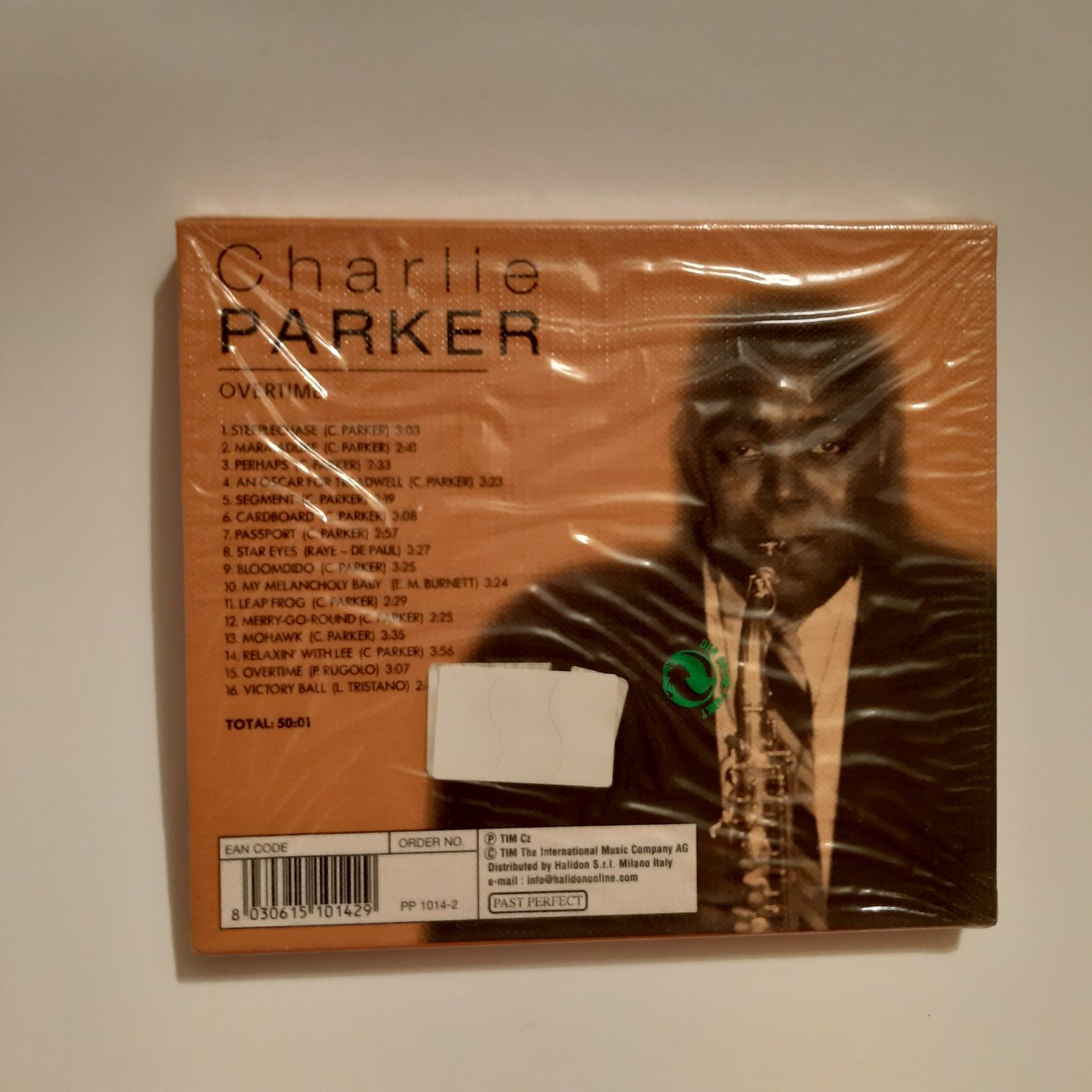 Charlie Parker Overtime płyta CD