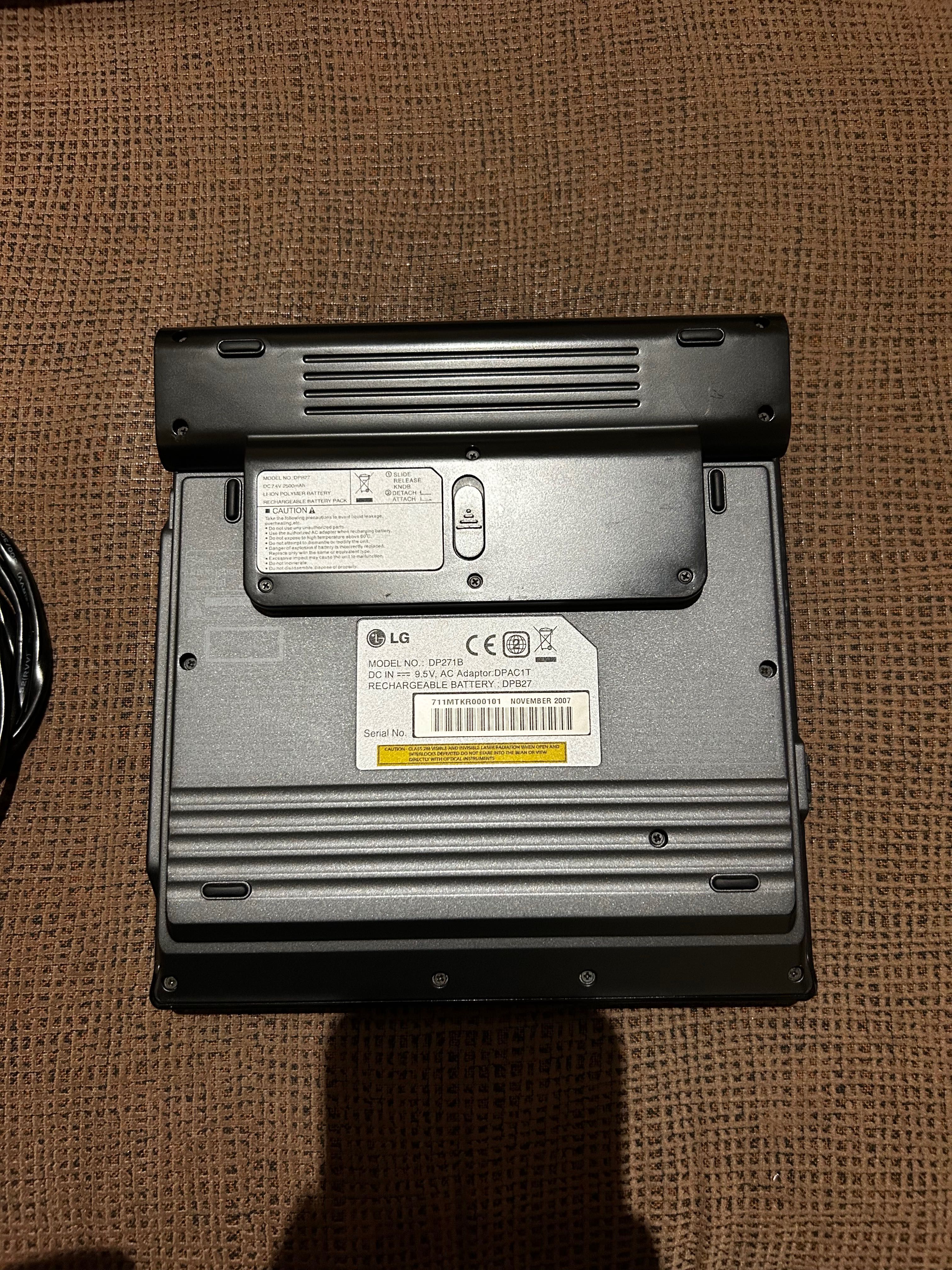 Leitor DVD Portátil LG