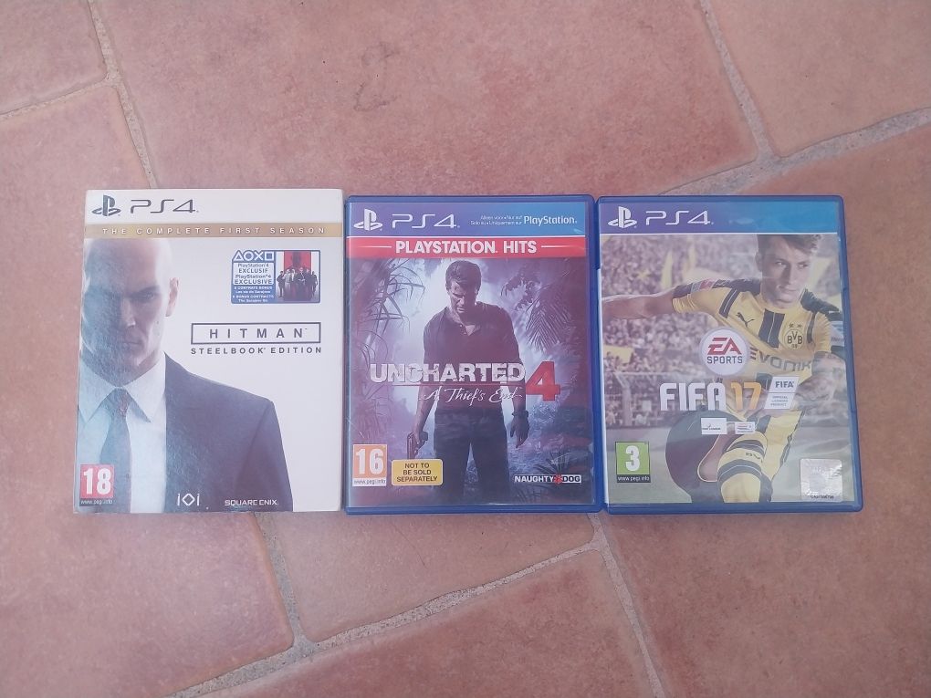 Jogos PS4 + PS3 – Lote 21 títulos com GTA, FIFA, NFS