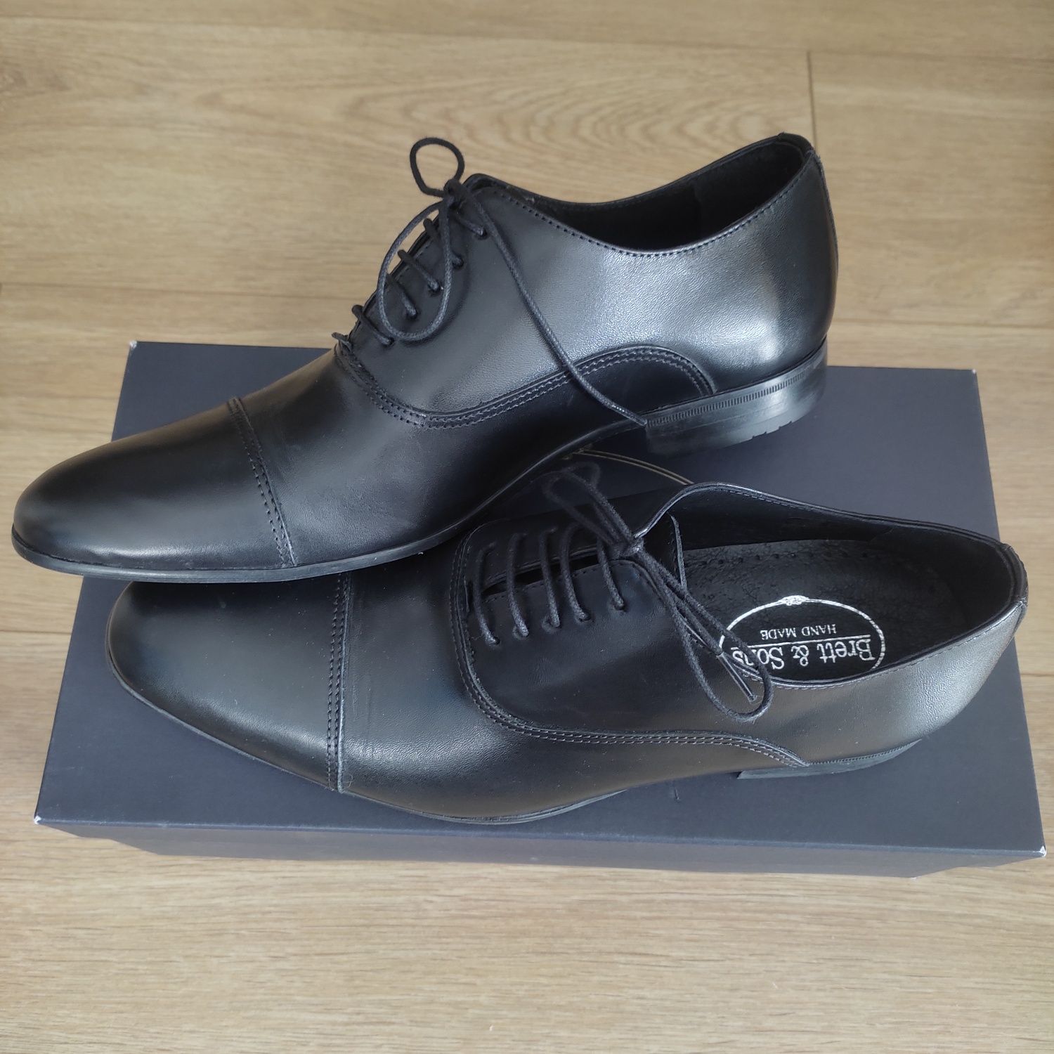 Brett & Sons eleganckie buty męskie 39