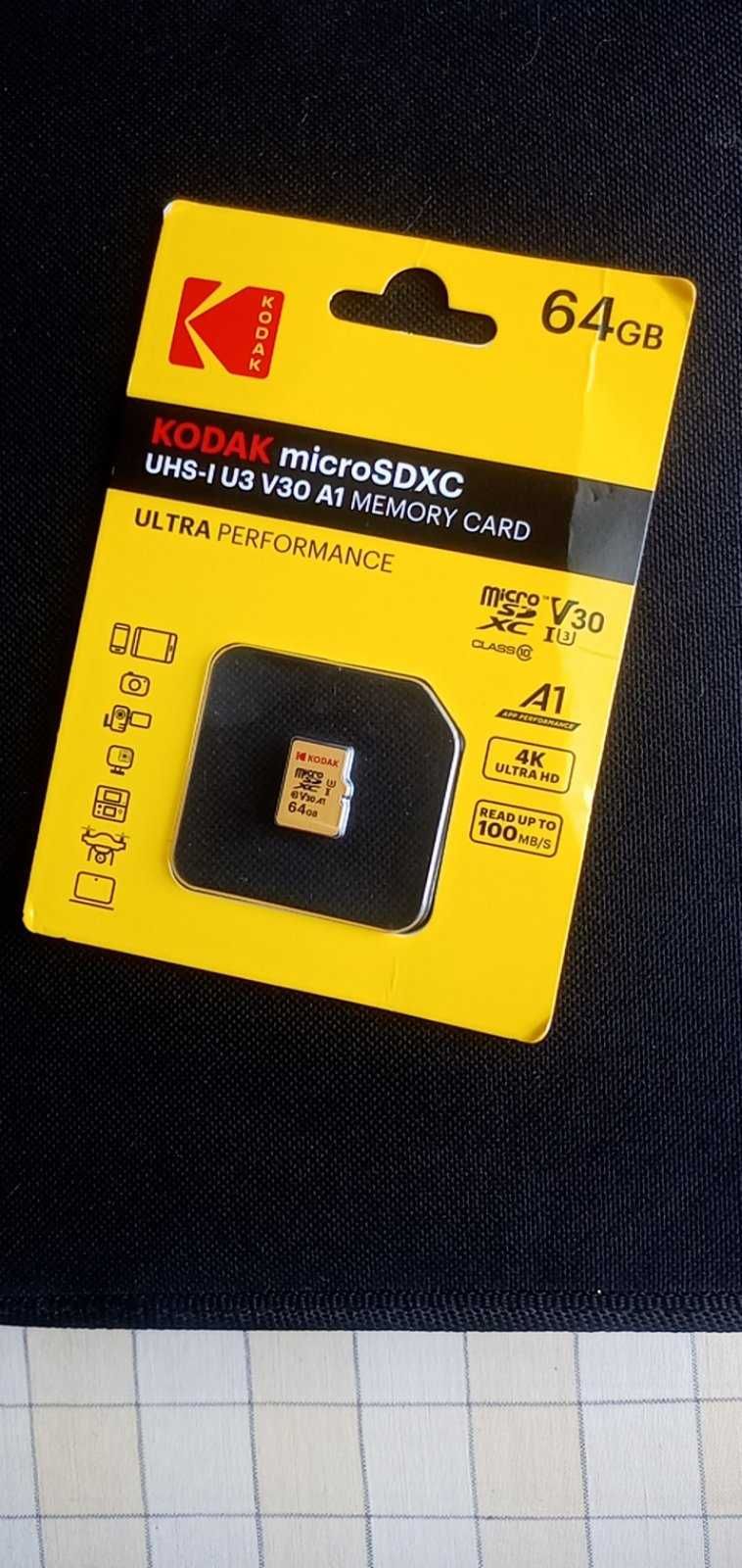 Карта пам'яті MicroSD Kodak 64 ГБ