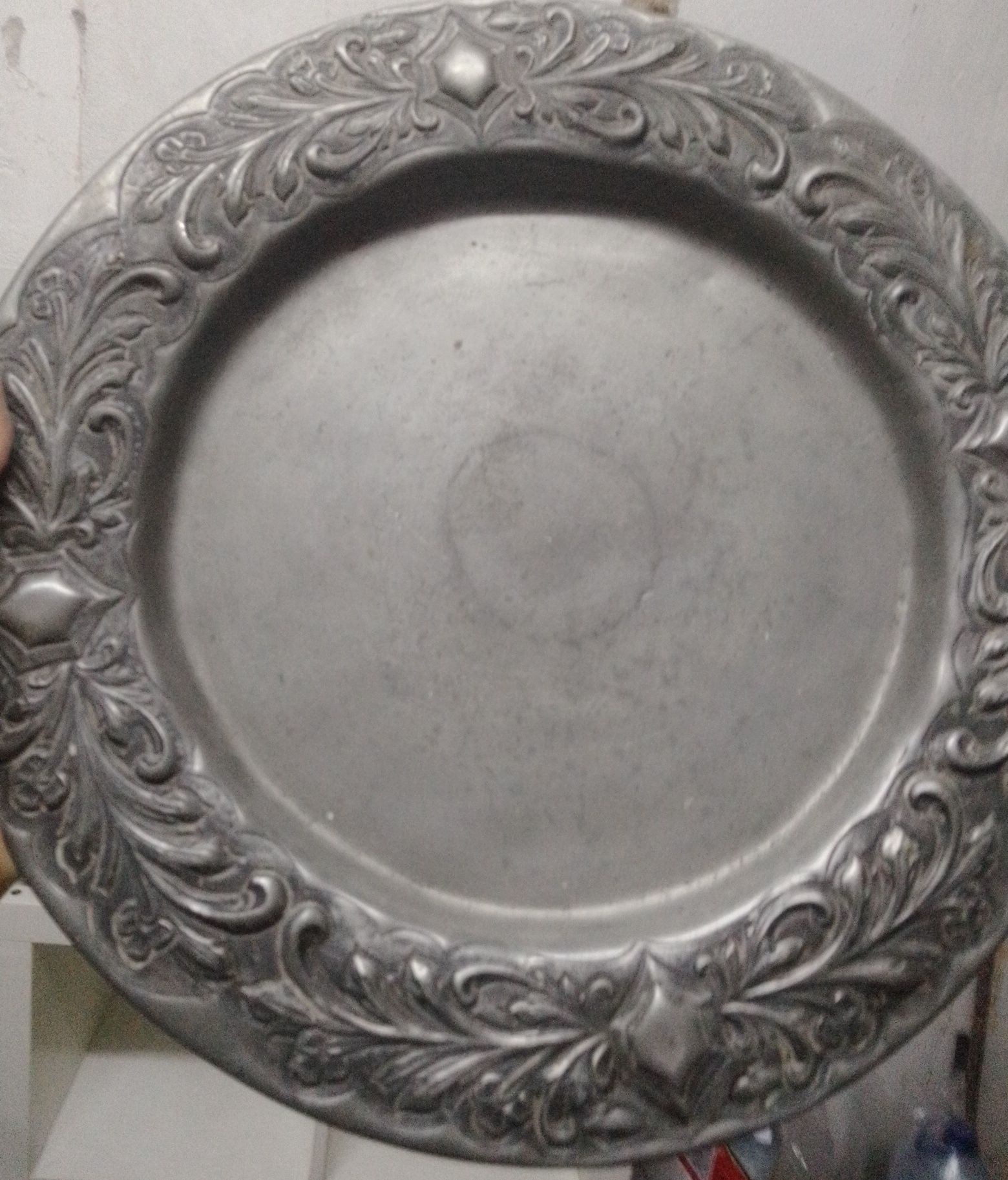 Terrina com prato em estanho 95%