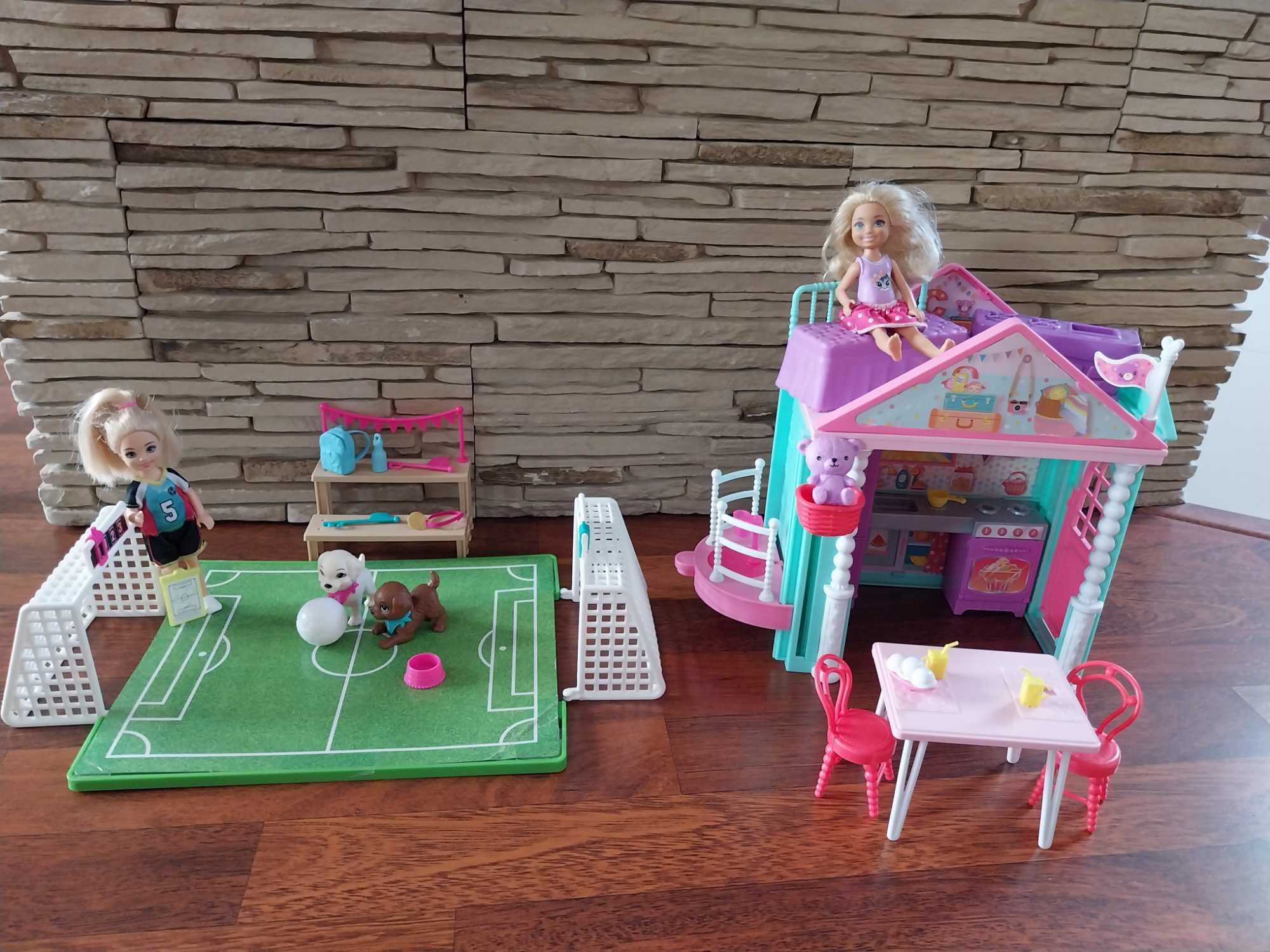 Mattel Chelsea Domek + Boisko Pilkarskie