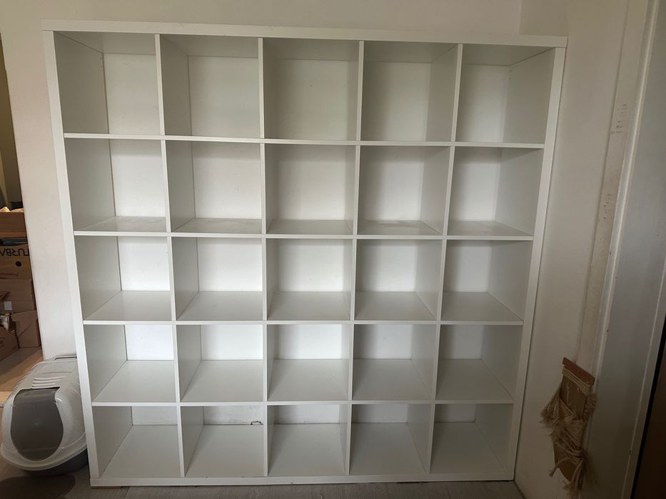 Regał 5x5 Ikea biały