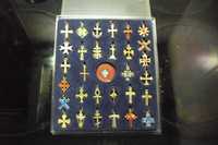 Coleção de cruzes universais