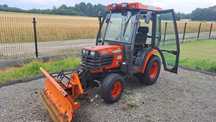 Kubota B2410 24km 4x4 WOM/ Wspomaganie/ Ogrzewanie/ Pług/ Transport