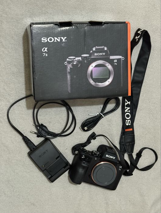 Sony A7 ii - com caixa