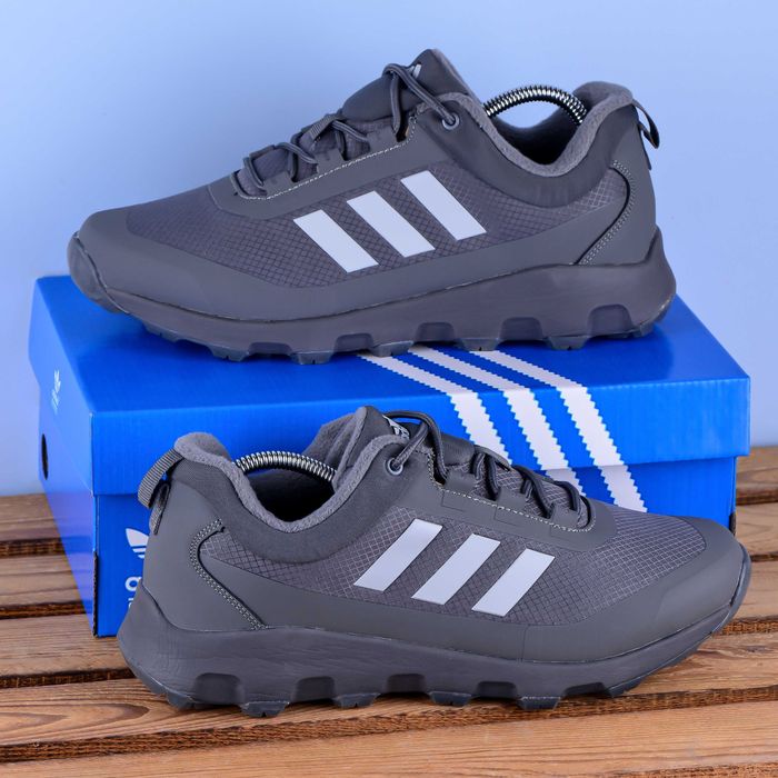 (2048)Термо Зимові Adidas Terrex Чоловічі Кросівки сірі (41-46) адідас