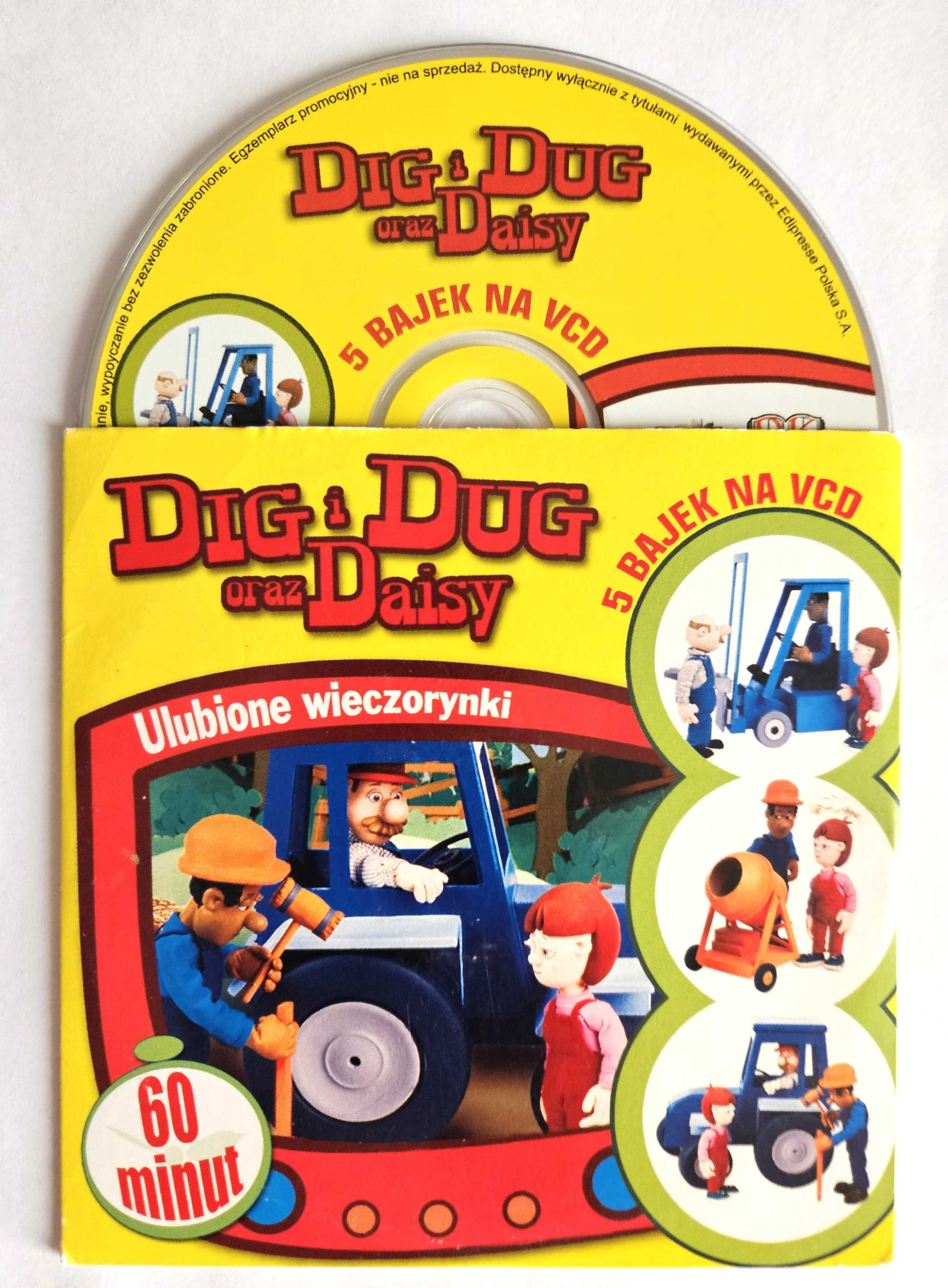 Dig i Dug oraz Daisy - 5 bajek na VCD
