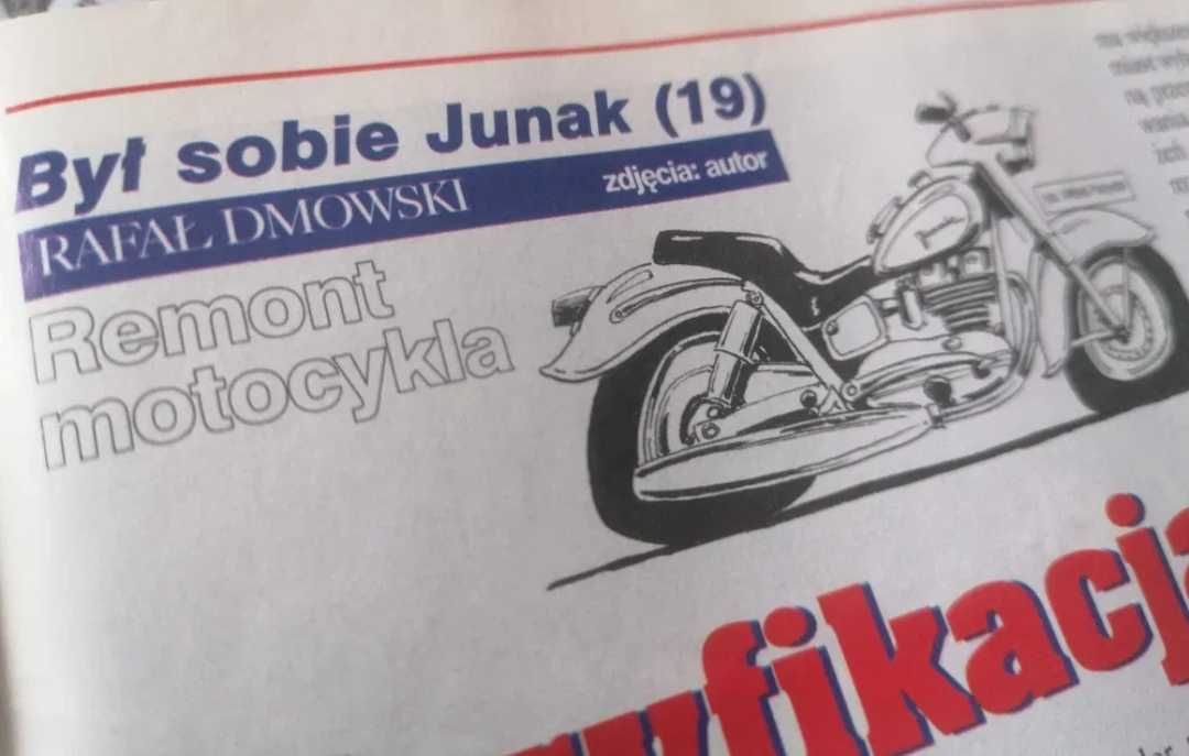 Gazeta Świat Motocykli JUNAK silnik NSU gsx 600f gtr 1000bmw k1
