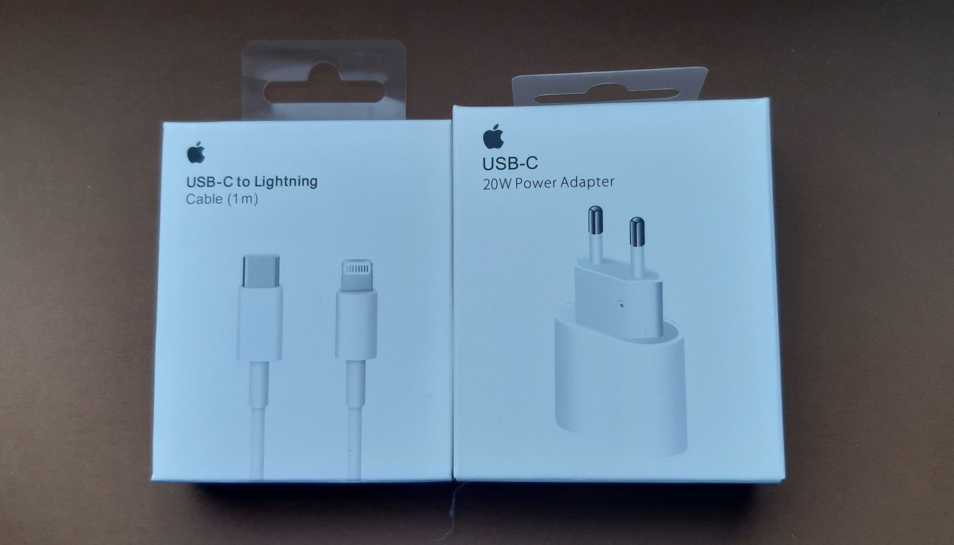 Ładowarka Kostka Zasilacz USB-C 20W Power Adapter Kabel USB-C do iPhon