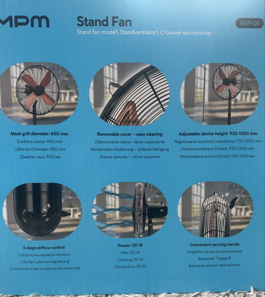 Wiatrak stojący MPM