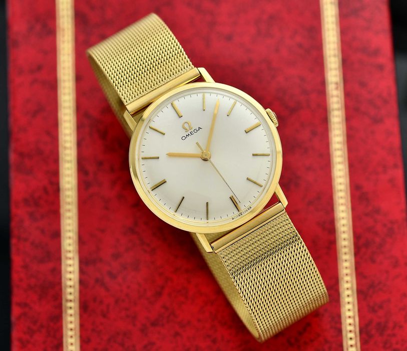Zegarek vintage OMEGA ZŁOTO 18k - Vintage z 1964 - Mechaniczny - Złoty