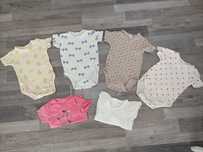 Body z krótkim rękawem H&M rozmiar 86