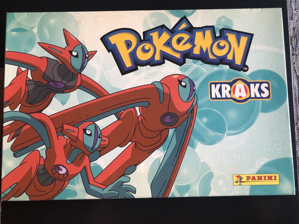 Pokémon kraks coleção incompleta