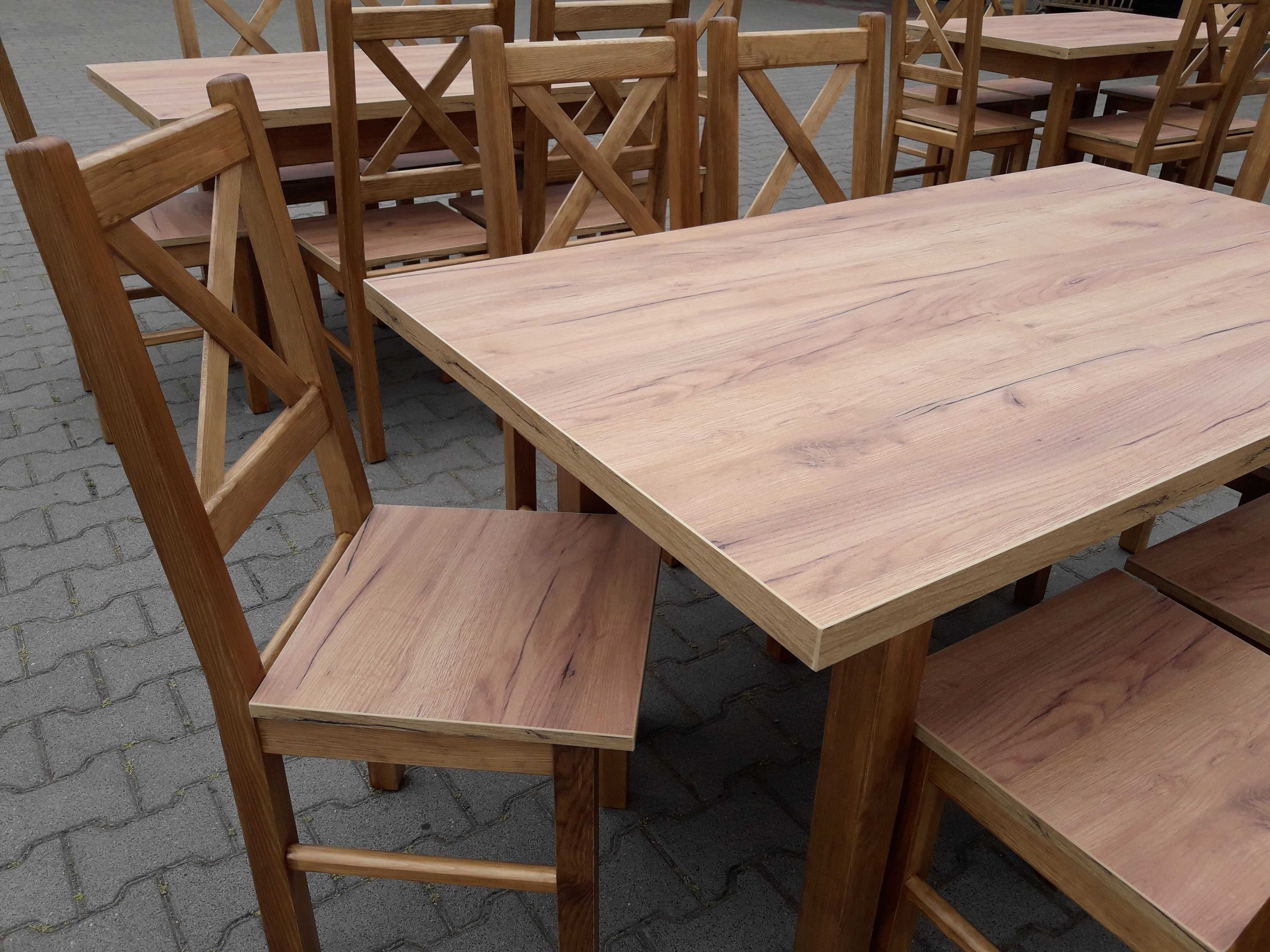 Komplet stol 6 krzesel krzesla tanio solidnie do baru restauracji nowe