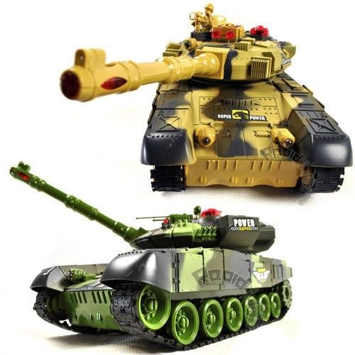 Набор радиоуправляемых танков для парной игры "Танковый бой"
