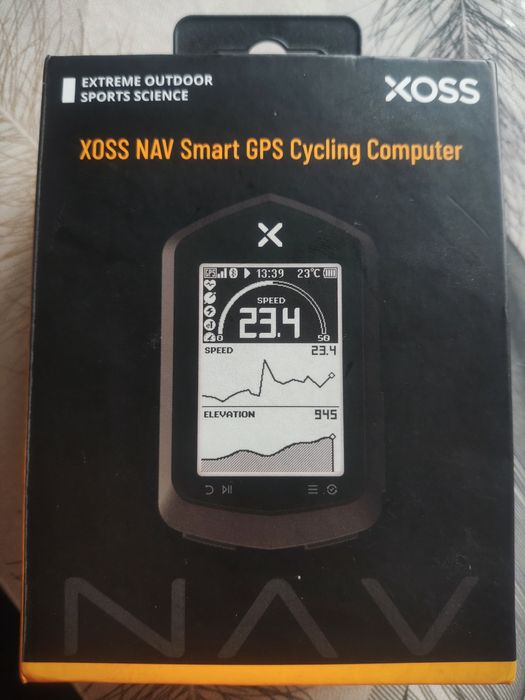 Вело комп'ютер XOSS NAV. Екран 2.4" 240*160 dpi.