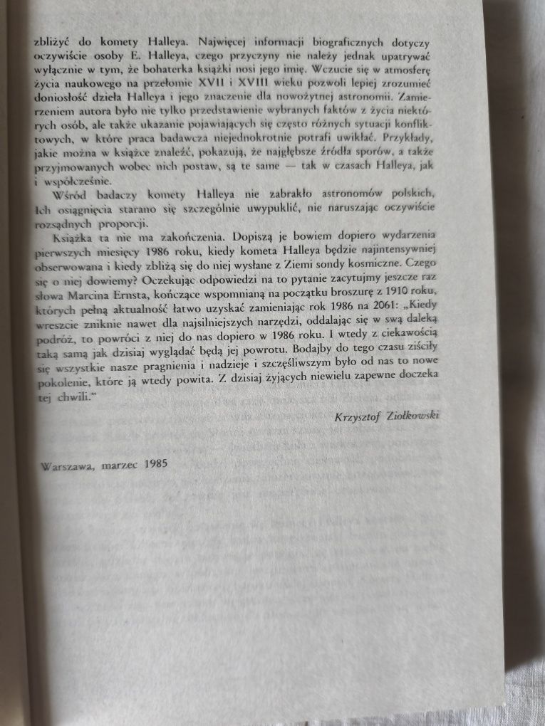 Bliżej komety Halleya
