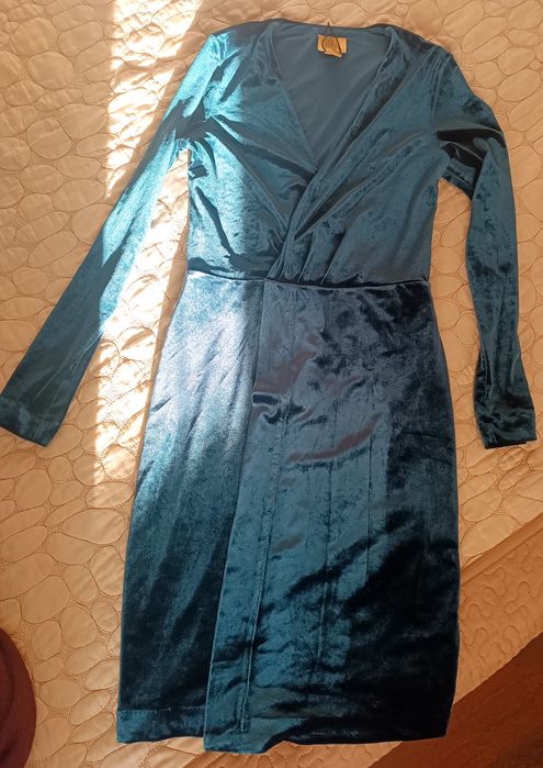 Бархатне велюрове котельне плаття